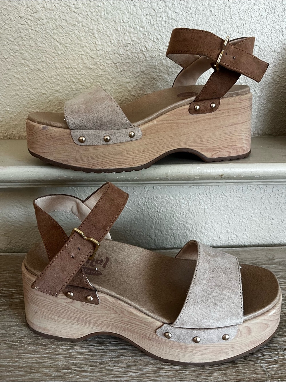Dr. Scholl's Dublin Women's Platform Sandals Womens Size 7